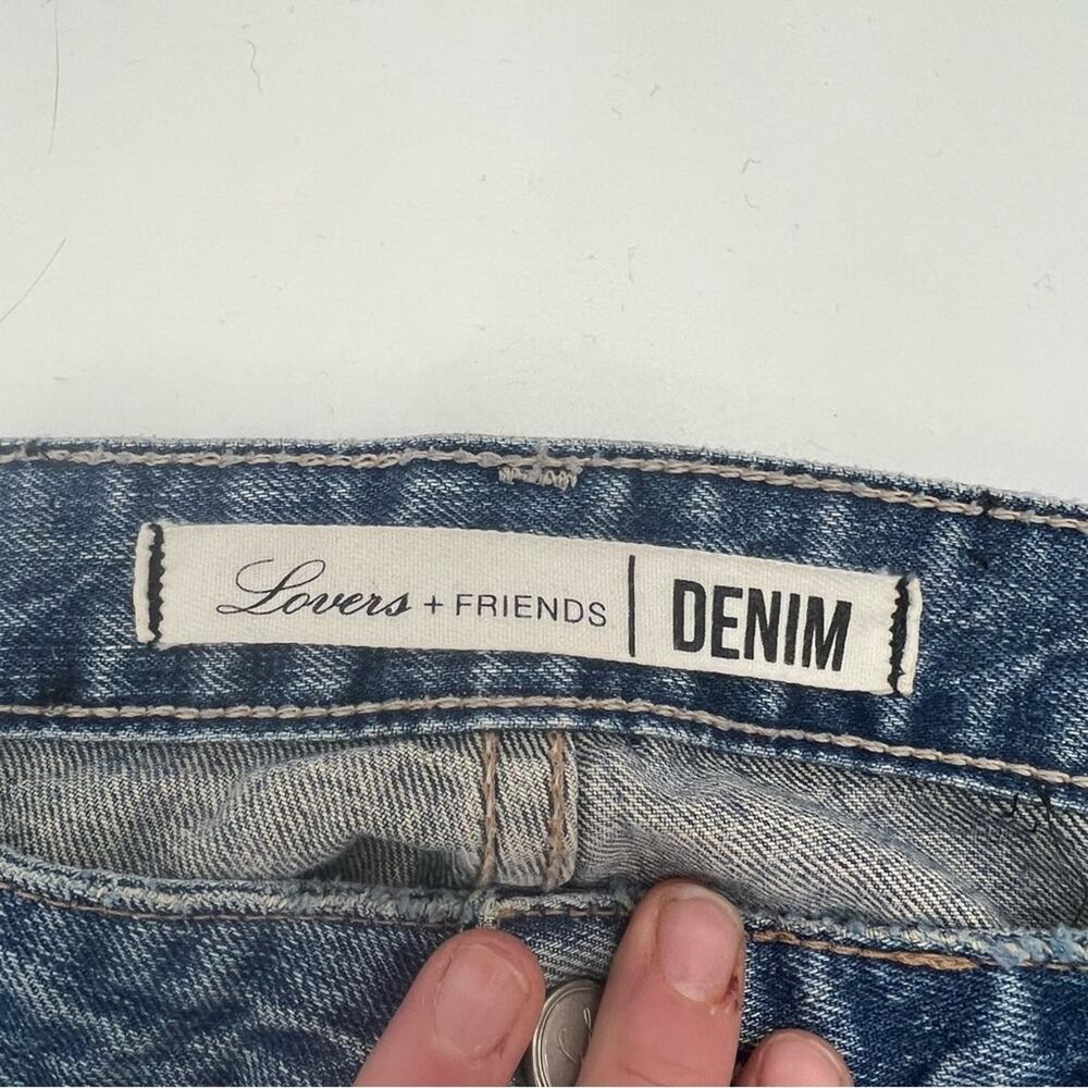 Lovers + Friends Blue Distressed Jeans - Picture 4 of 13
